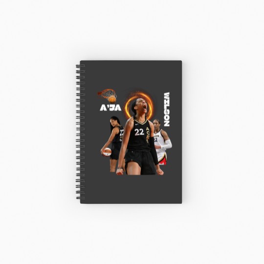 Discover A'ja Wilson Spiral Notebooks   Ruled Line