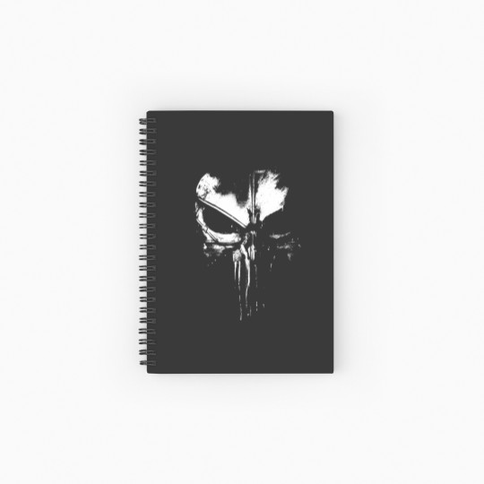 Discover The Punisher Graphic Spiral Notebooks   Ruled Line