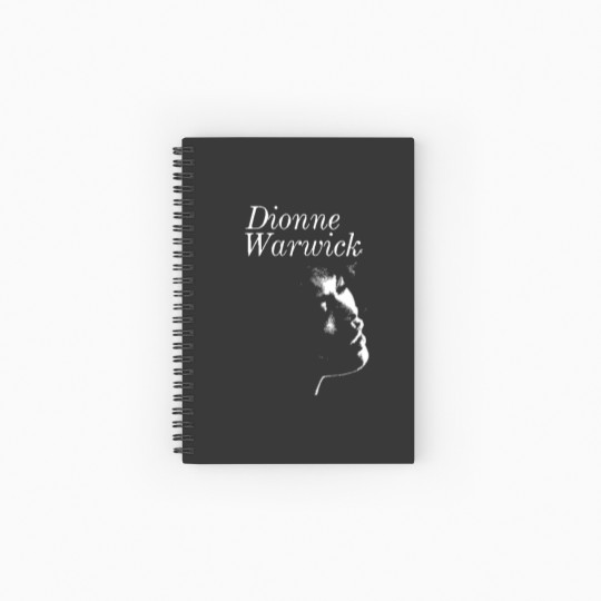 Discover Dionne warwick Spiral Notebooks   Ruled Line