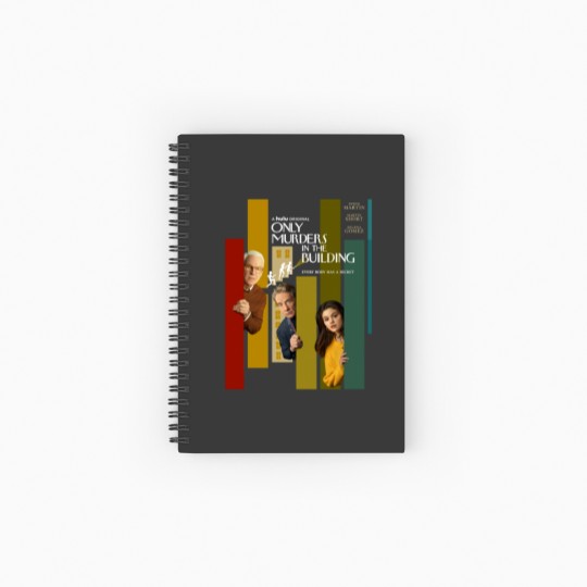 Discover Only Murders In The Building Spiral Notebooks   Ruled Line
