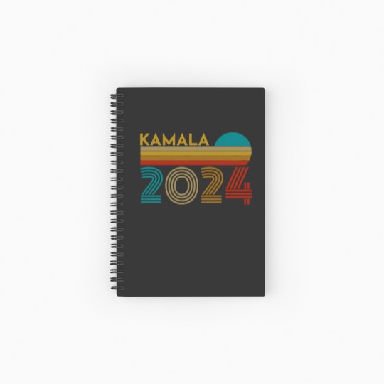 Discover Pro Kamala - Harris 2024 Spiral Notebooks   Ruled Line