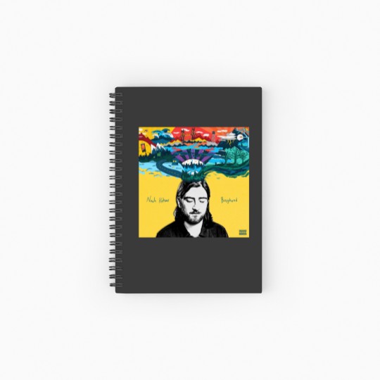Discover Noah Kahann Busyhead Album Cover Long Noah Kahann Busyhead Album Cover Long Spiral Notebooks   Ruled Line