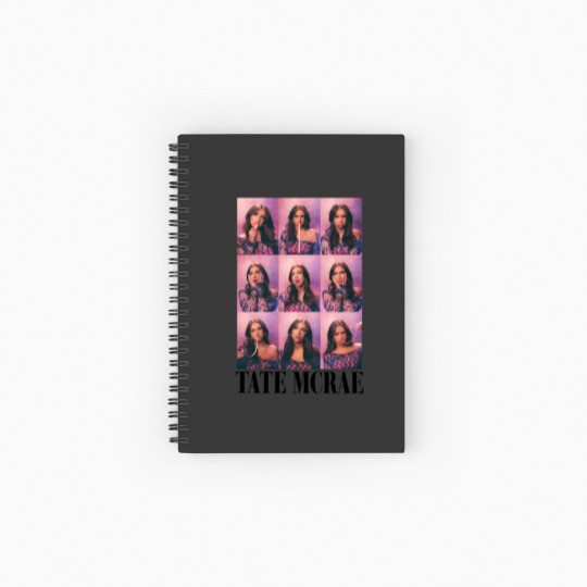 Discover Tate Mcrae Wanna Be Tate Mcrae Shir Spiral Notebooks   Ruled Line