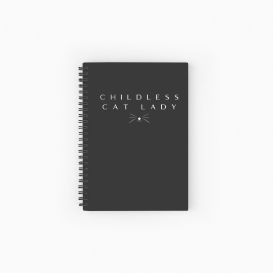Discover Childless Cat Lady Spiral Notebooks   Ruled Line 2024 Election Political Spiral Notebooks   Ruled Line