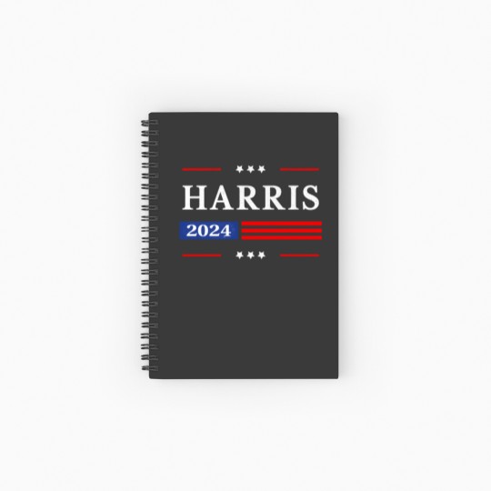 Discover Kamala Harris 2024 Spiral Notebooks   Ruled Line, Kamala Harris  President 2024 Spiral Notebooks   Ruled Line