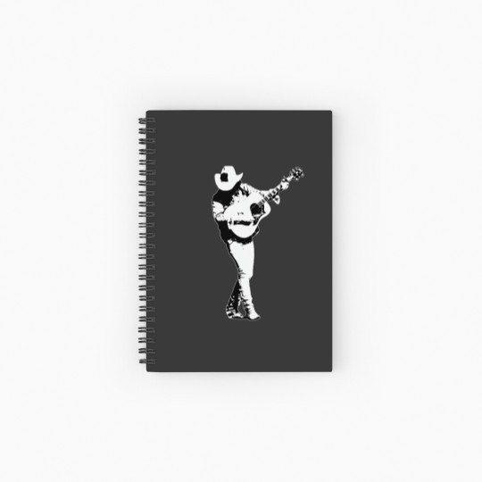 Discover Dwight Yoakam Music Spiral Notebooks   Ruled Line