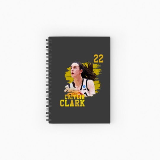 Discover Caitlin clark  22 Spiral Notebooks   Ruled Line