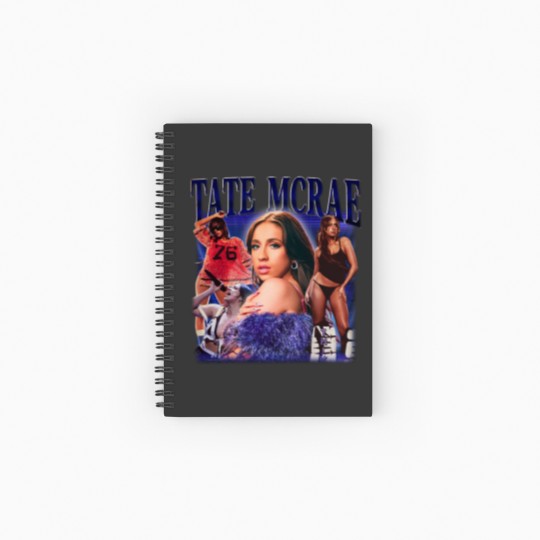 Discover Tate Mcrae Spiral Notebooks   Ruled Line, Vintage Music Spiral Notebooks   Ruled Line