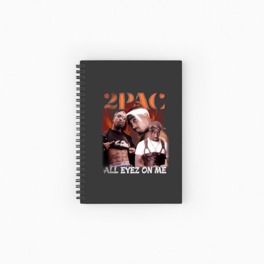 Discover Vintage Rap Spiral Notebooks Design for Printing