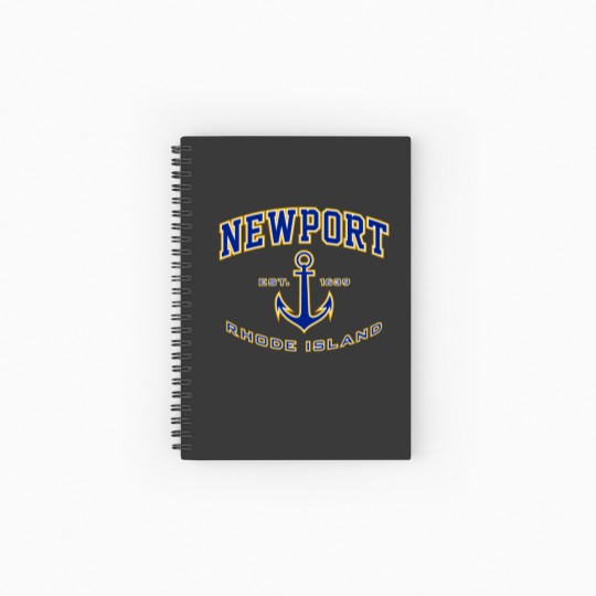 Discover Newport Ri For Women Men Spiral Notebooks   Ruled Line