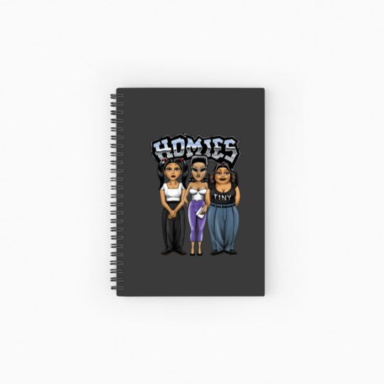 Discover Lil Homies 90s Chicana Spiral Notebooks   Ruled Line