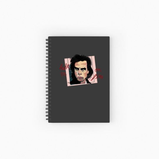Discover Nick Cave - Nick Cave - Spiral Notebooks   Ruled Line