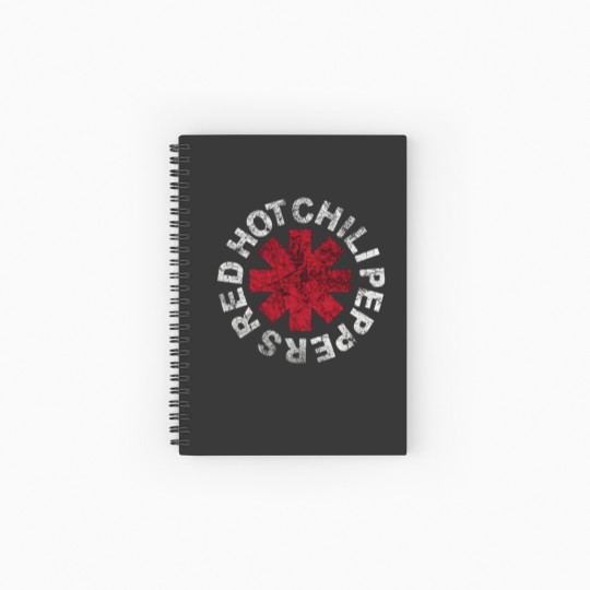 Discover Red Hot Chili Peppers Spiral Notebook