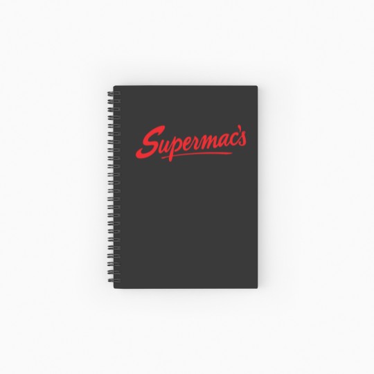 Discover Super Cool Supermac's Design Spiral Notebooks   Ruled Line
