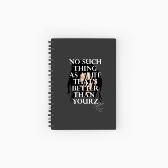 Discover J Cole Dreamville Love Yourz Lyrics Graphic Spiral Notebooks   Ruled Line Front and Back