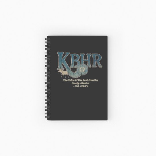 Discover Vintage 90's KBHR Am Northern Exposure Spiral Notebooks   Ruled Line