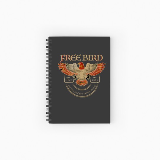 Discover Free Bird Spiral Notebooks Ruled Line for Band