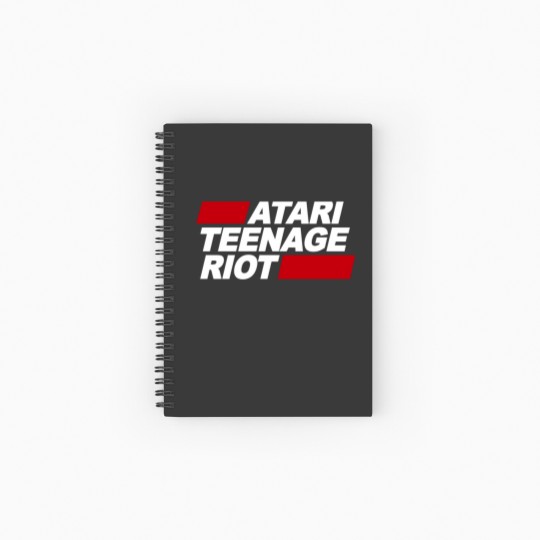 Discover ATARI-TEENAGE-RIOT Spiral Notebooks   Ruled Line