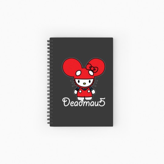 Discover Hello Deadmau5 Spiral Notebooks   Ruled Line