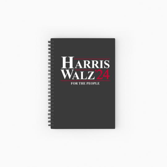 Discover Harris Walz Spiral Notebooks   Ruled Line President Kamala Harris 2024 Spiral Notebooks   Ruled Line