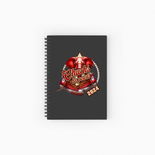 Discover Delta Chucks and Pearls Spiral Notebooks   Ruled Line