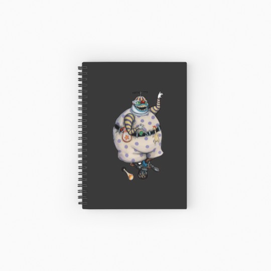 Discover Clown With The Tear-Away Face Spiral Notebooks   Ruled Line