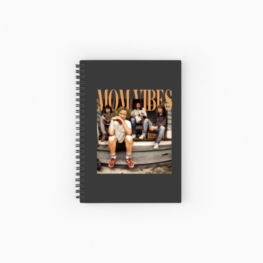 Discover Mom Vibes Thug Life Spiral Notebooks   Ruled Line, 90s Mom Vibes Spiral Notebooks   Ruled Line, Mother's Day Gift