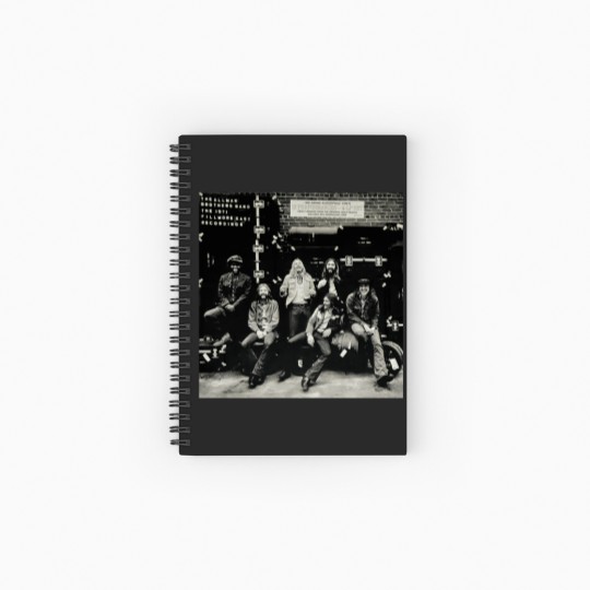 Discover Allman brother Spiral Notebooks   Ruled Line