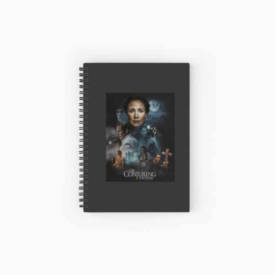 Discover The Conjuring Valak Horor Movies Spiral Notebooks   Ruled Line