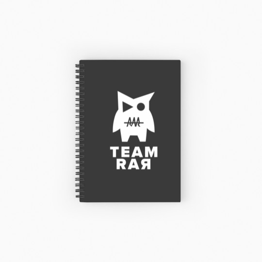 Discover Team Rar V0 Coder Crew Spiral Notebooks   Ruled Line