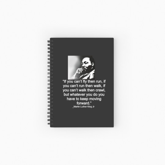 Discover Spiral Notebook with Martin Luther King Quotes