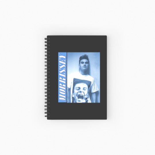 Discover Vintage Morrissey The Smiths Band Spiral Notebooks   Ruled Line