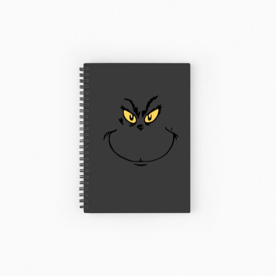 Discover funny character Face - funny character - Spiral Notebooks   Ruled Line
