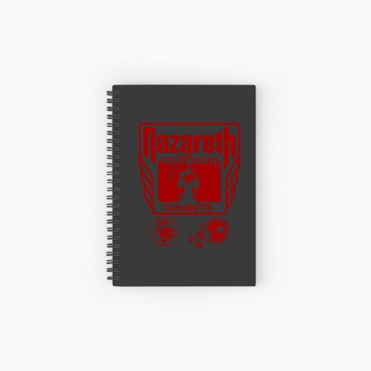 Discover Vintage 1978 Nazareth Expect No Mercy tour concert Spiral Notebooks   Ruled Line