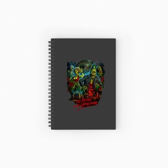 Discover Return of the living dead, tarman, zombies Spiral Notebooks   Ruled Line, Horror movies Spiral Notebooks   Ruled Line