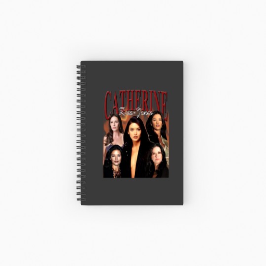 Discover Catherine Zeta Jones Vintage Spiral Notebooks   Ruled Line