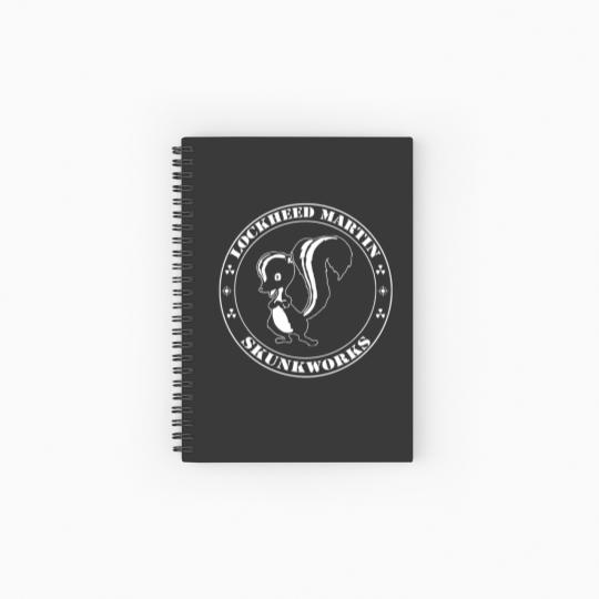 Discover LOCKHEED MARTIN SKUNKWORKS Spiral Notebooks   Ruled Line