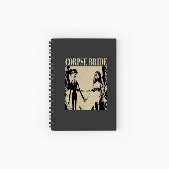 Discover Corpse Bride Vintage Spiral Notebook