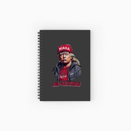 Discover Trump 2024 Spiral Notebook with Ruled Lines