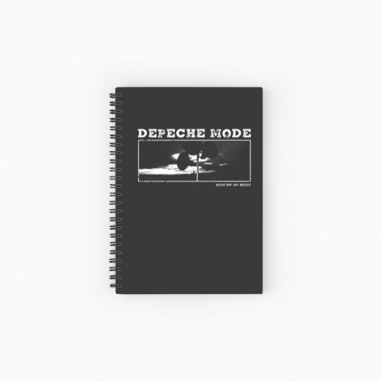 Discover Depeche Mode Spiral Notebooks   Ruled Line, Depeche Mode Homage Spiral Notebooks   Ruled Line