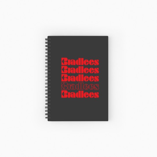 Discover Bradlees Department Store Spiral Notebooks   Ruled Line