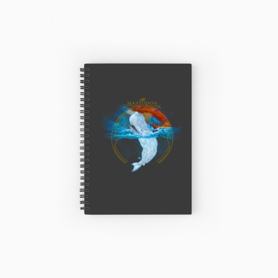 Discover Mastodon Spiral Notebooks   Ruled Line