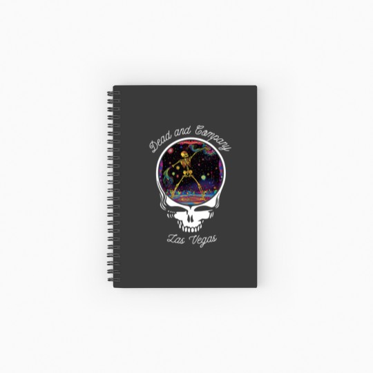 Discover Dead and Company Sphere and Loathing Las Vegas Spiral Notebooks   Ruled Line