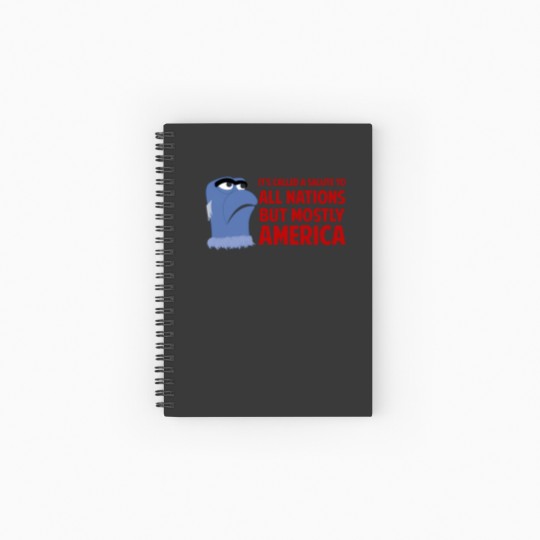 Discover It'S Called A Salute To All Nations But Mostly America 961 Spiral Notebooks   Ruled Line