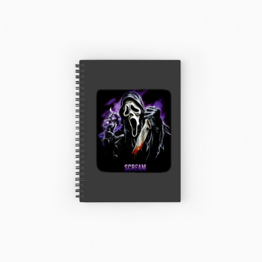 Discover Vintage Scream Spiral Notebooks Collection