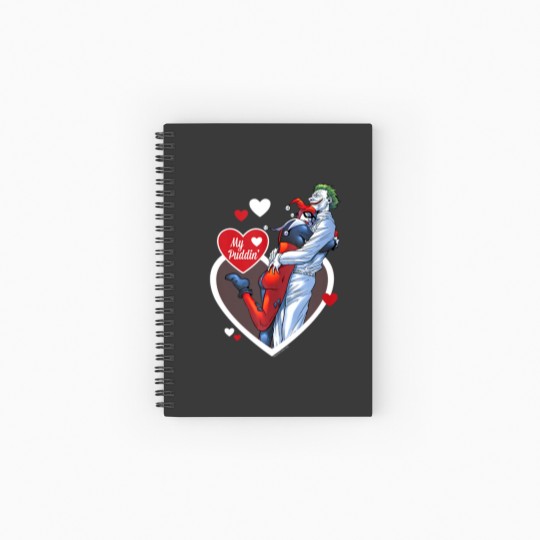 Discover Harley Quinn My Puddin Spiral Notebooks   Ruled Line