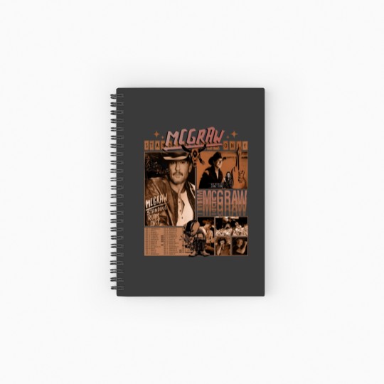 Discover Tim Mcgraw Tour Standing Room Only Spiral Notebooks   Ruled Line, Tim Mcgraw Country Music Tour 2024