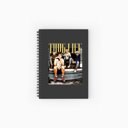 Discover The Golden Girl Thug Life Spiral Notebooks   Ruled Line