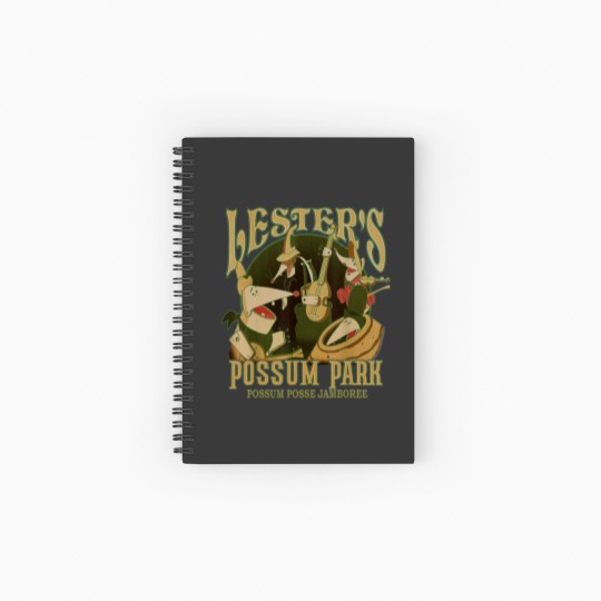 Discover A.G00fy.M0vie Lester's Possum Park Spiral Notebooks   Ruled Line