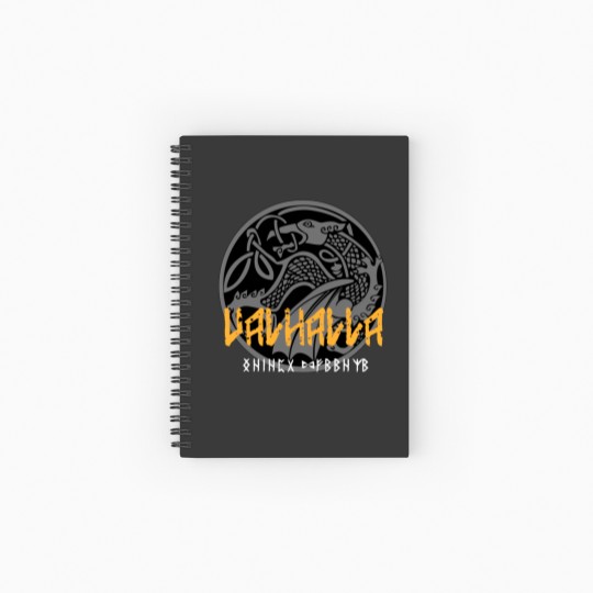 Discover Viking - Viking Valhalla Designs Spiral Notebooks   Ruled Line